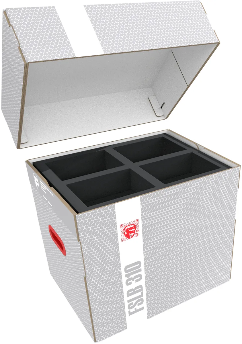Feldherr Storage Box FSLB310 for Masters of the Universe action figures - 20 compartments