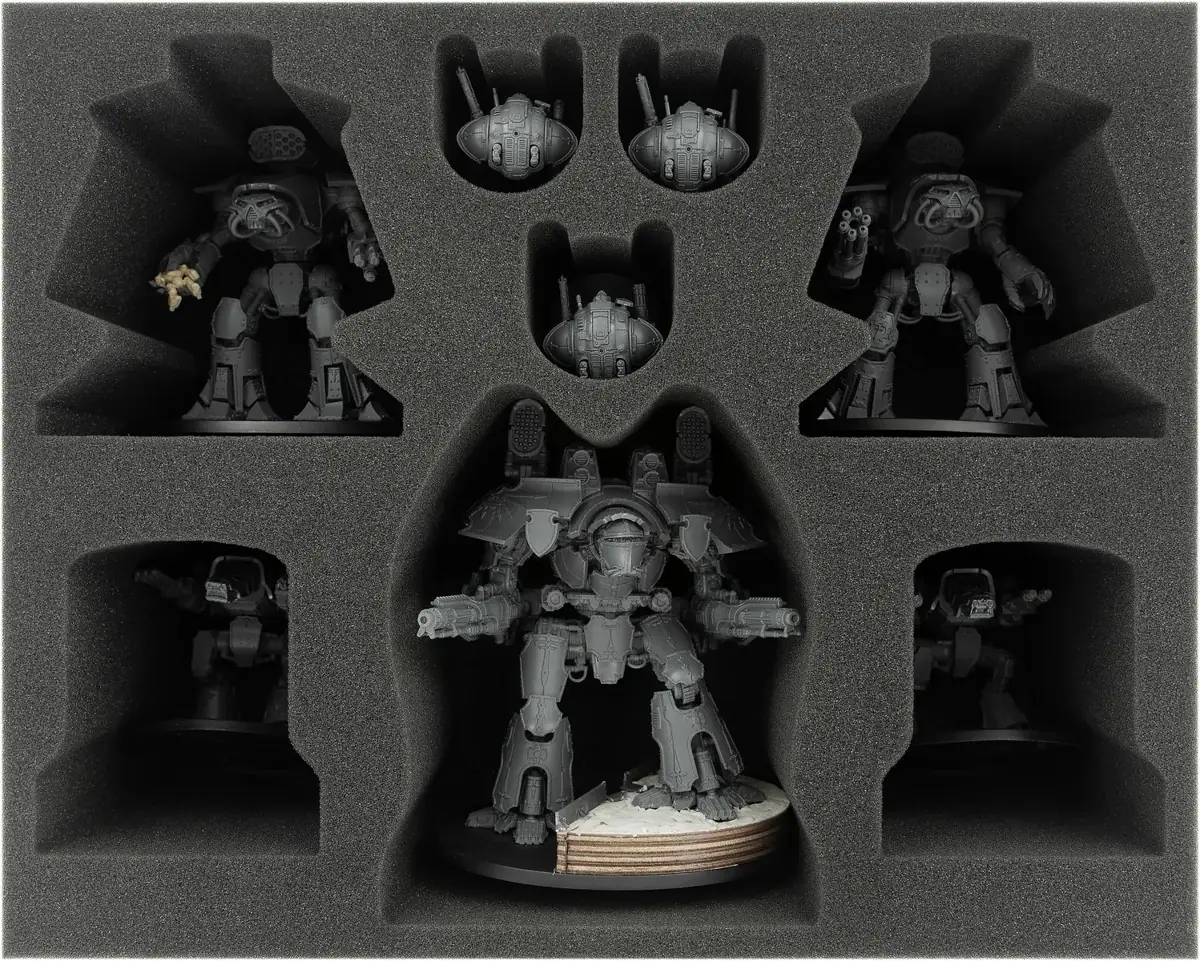 FSMEHL110BO foam tray for Adeptus Titanicus
