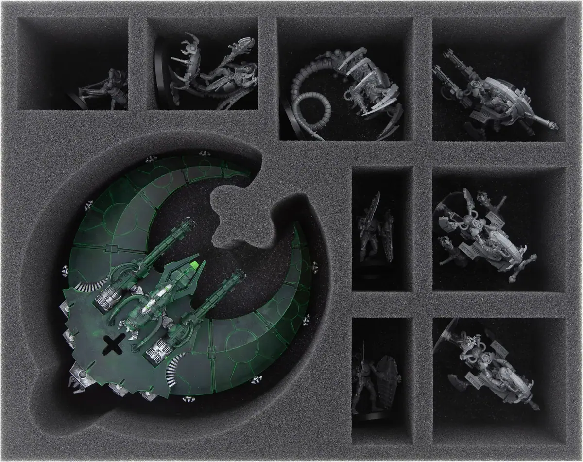 FSMEJZ075BO foam tray for Doom Scythe + 8 compartments