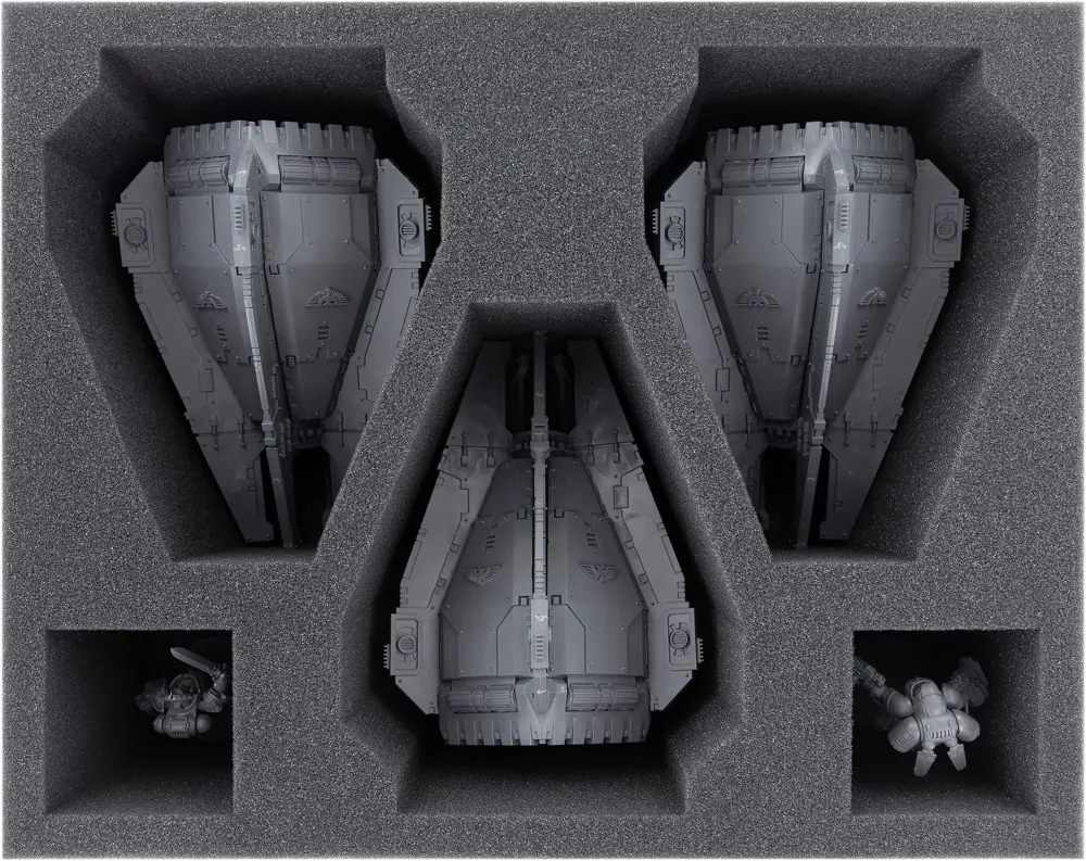 FSMELF120BO foam tray for 3 Drop Pods