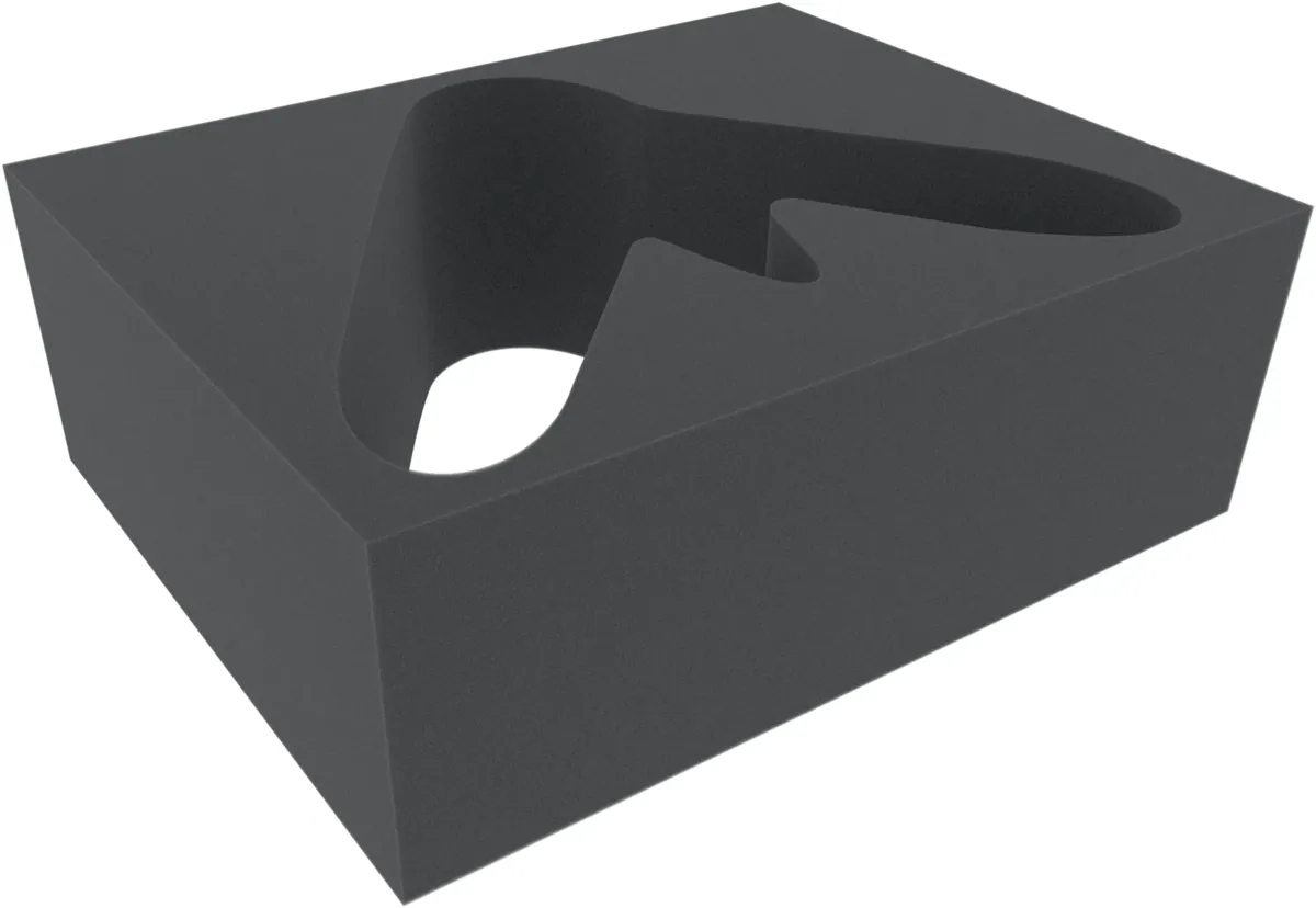 FSMEOS130 Feldherr foam tray for Zombie Dragon / Terrorgheist (upper part)