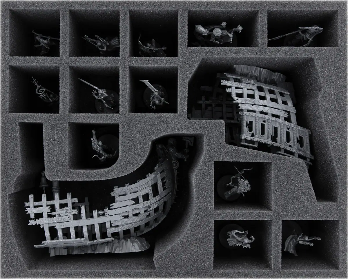 FSMFER120BO Feldherr foam tray for Idoneth Deepkin - Etheric Vortex
