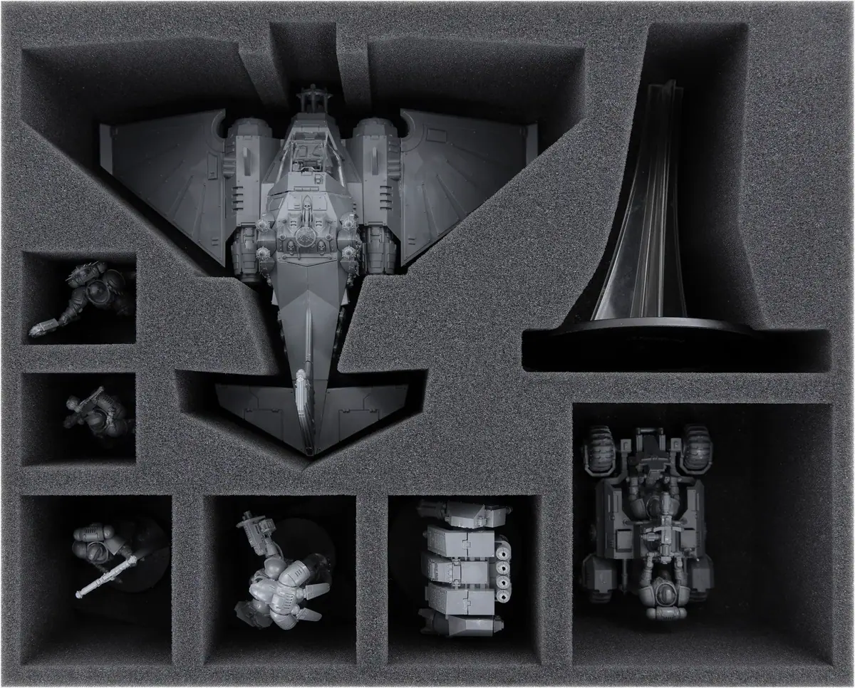 FSMFHM105BO Feldherr foam tray for Nephilim Jetfighter / Ravenwing Dark Talon