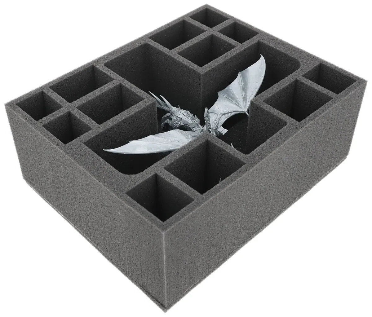 FSMFOG135BO 135 mm Full-Size foam tray with 13 compartments