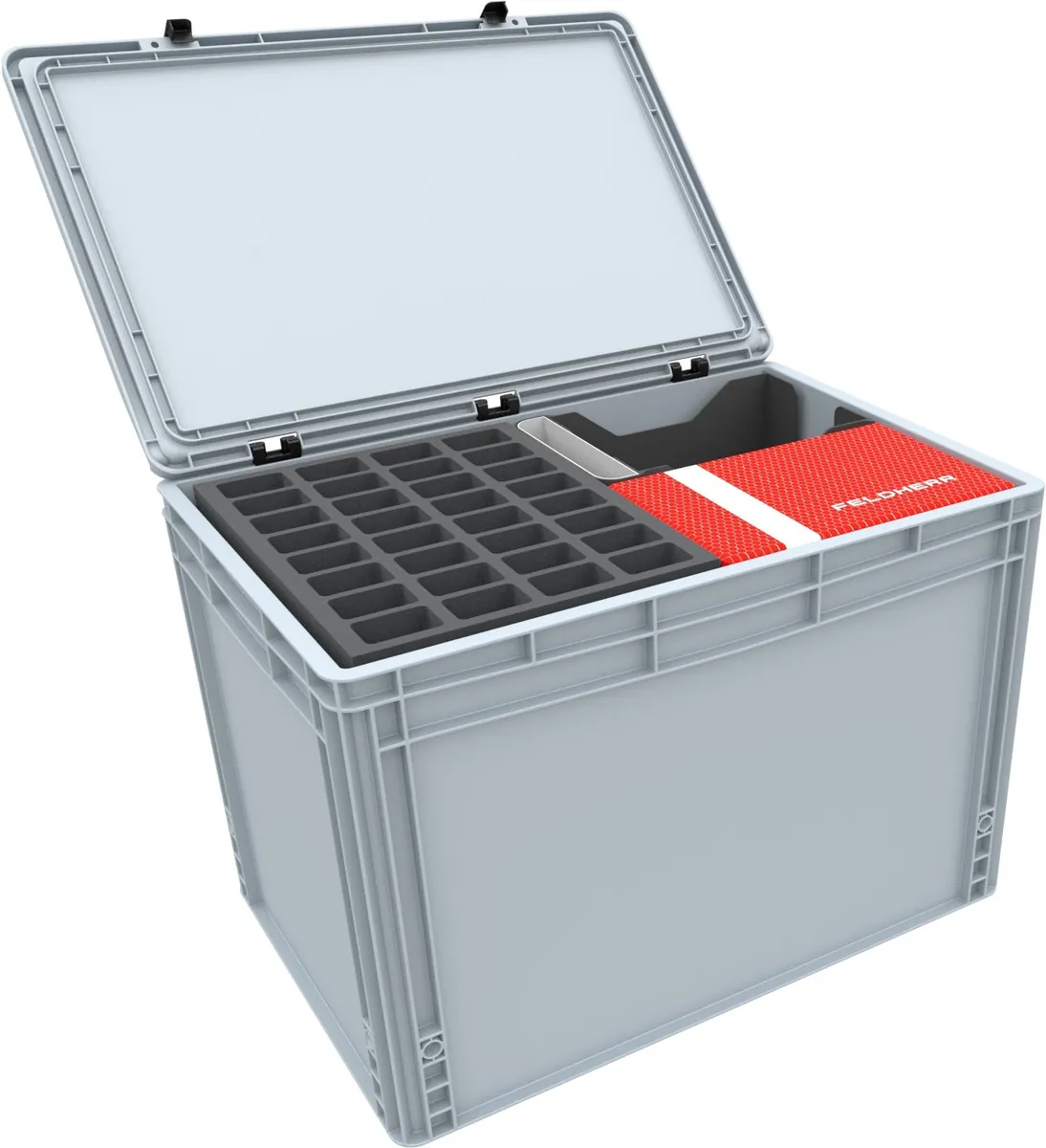 Feldherr Euro Containers Ultimate Collection Storage for Heroquest - Miniatures, Maps, Tokens