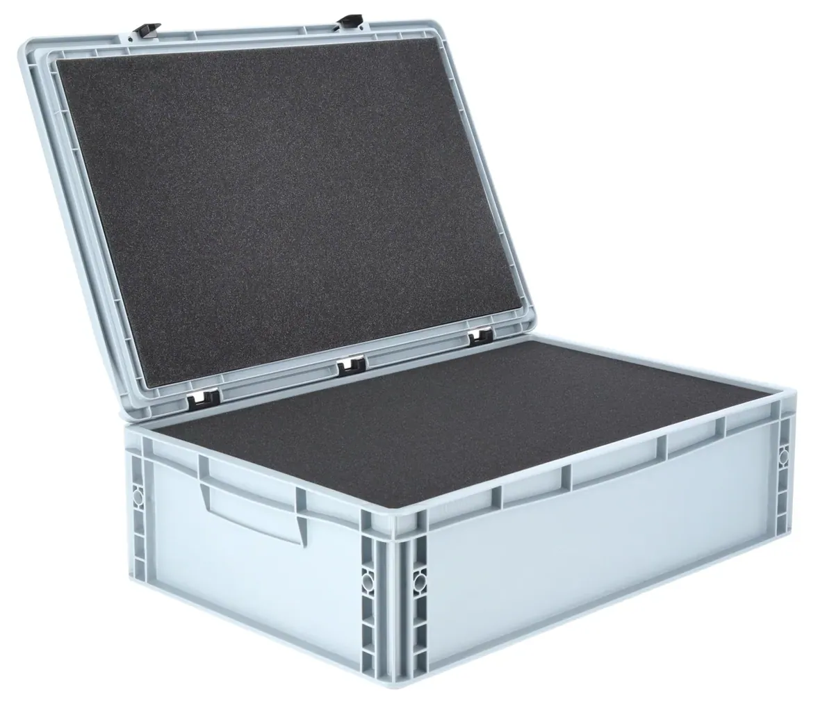 ED 64/17 HG Eurocontainer Case / Euro Box 600 x 400 x 185 mm inclusive pick and pluck foam