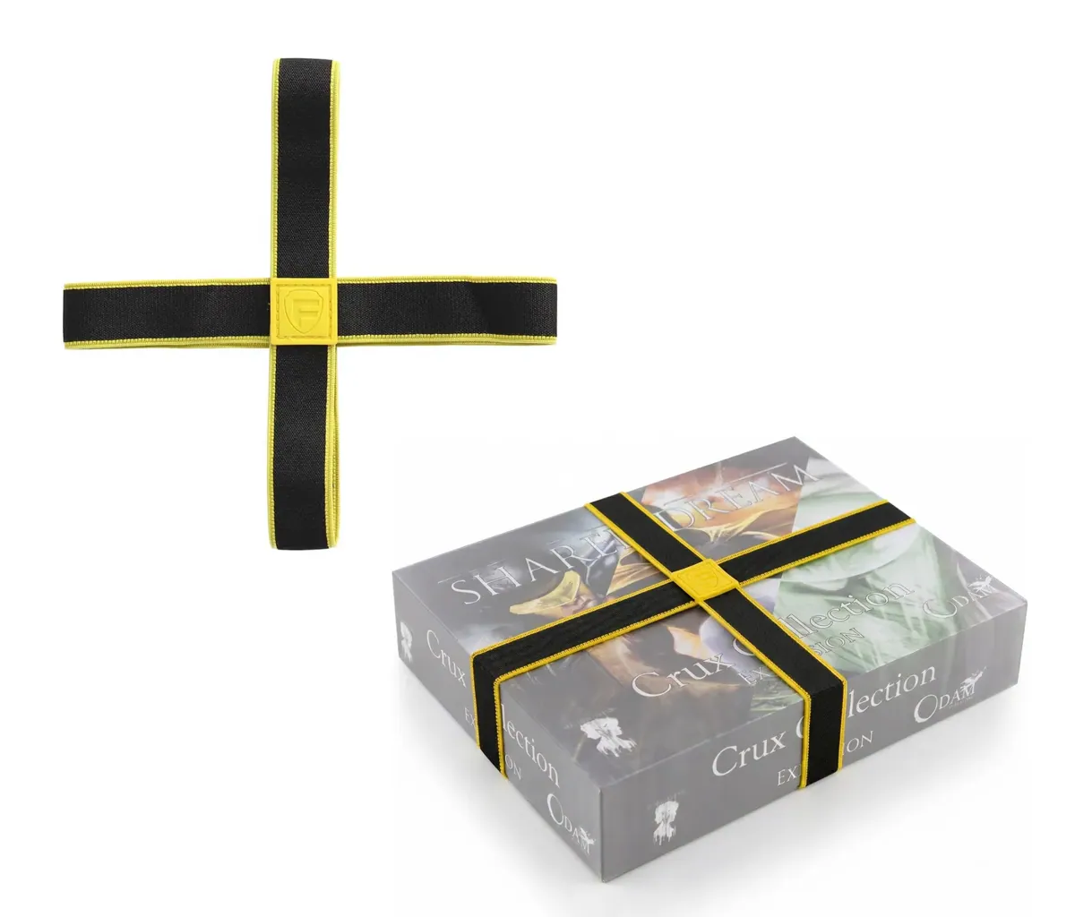 Feldherr Flex Cross Board Game Band yellow - Size M