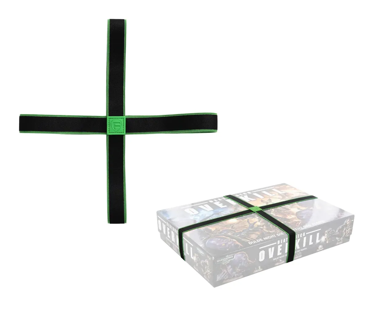 Feldherr Flex Cross Board Game Band green - Size L