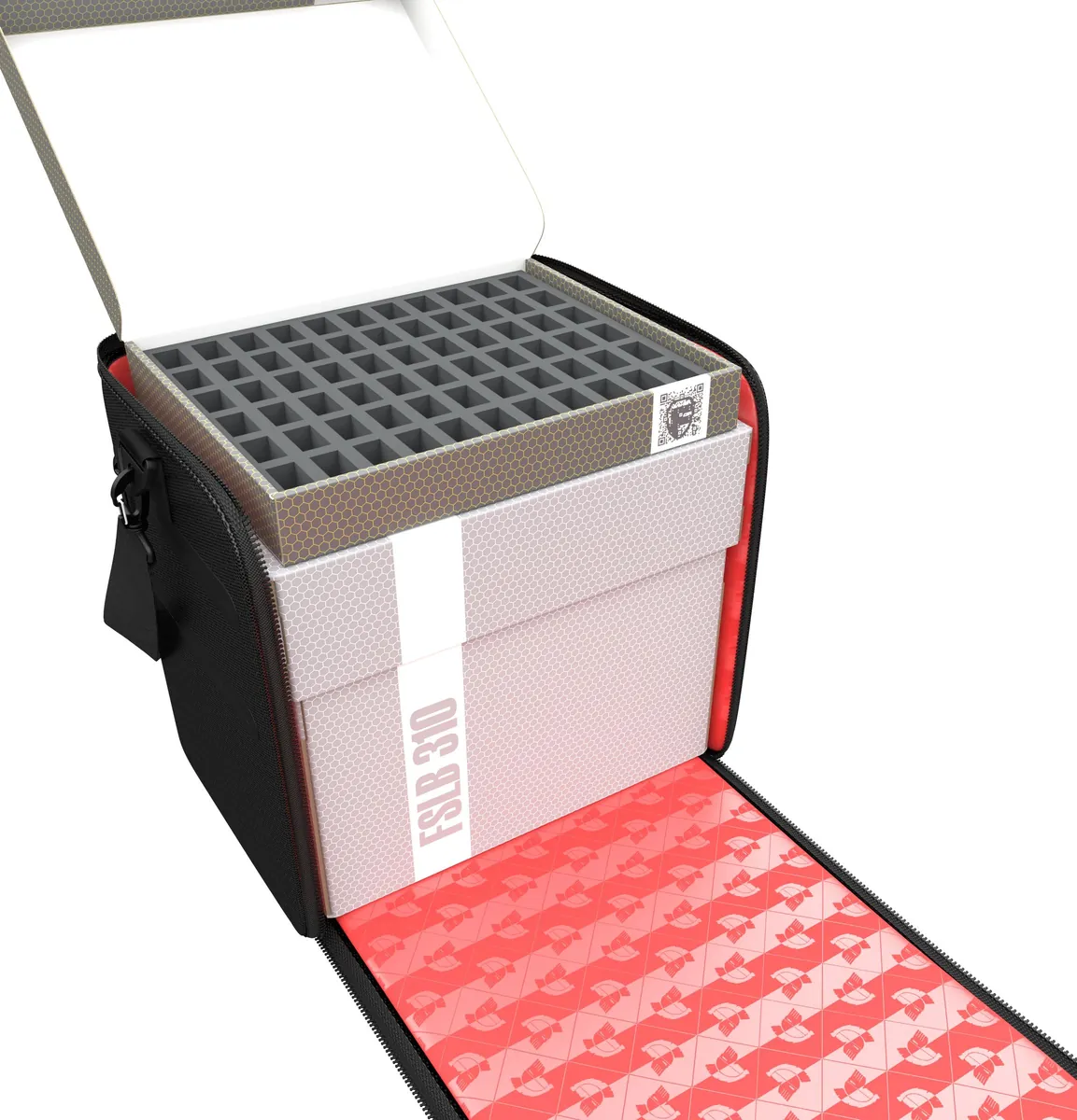 Feldherr GENERAL 370 bag with Storage Boxes FSLB310 + FSLB040 for tabletop miniatures in scale 1