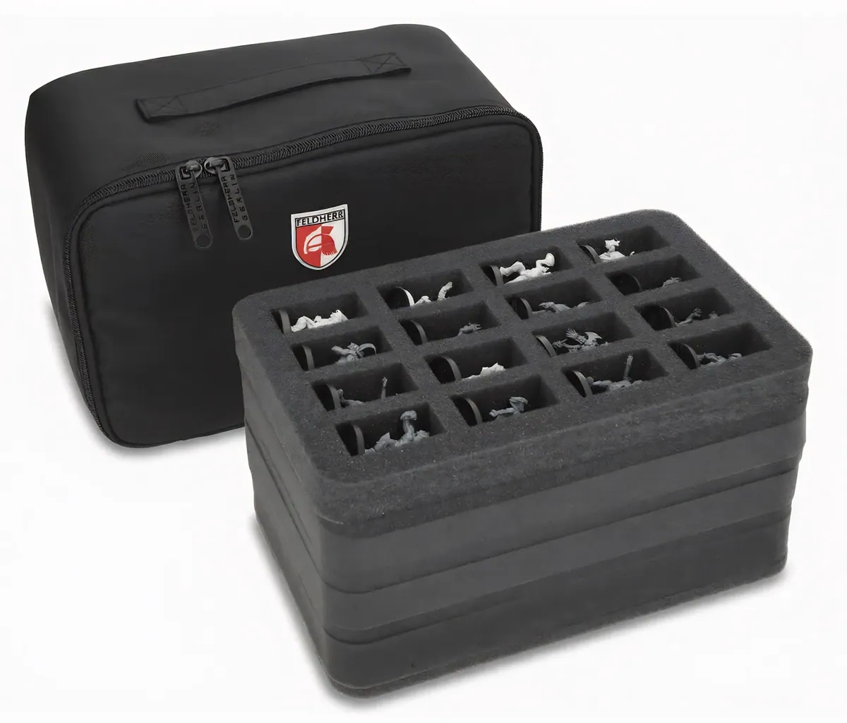 Feldherr MINI PLUS Case for 64 Blood Bowl miniatures
