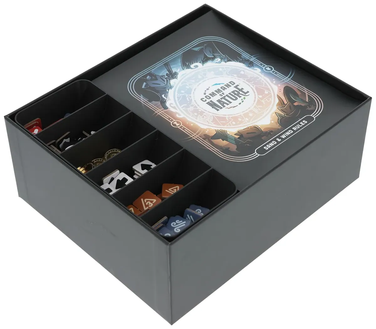 Feldherr Organizer Insert for Command of Nature Exclusive Edition - board game box