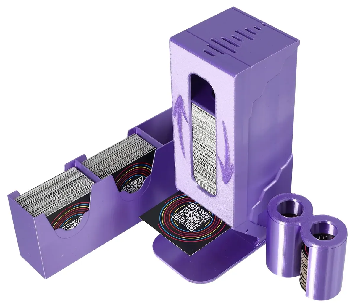 Feldherr Organizer for Hitster with Integrated Card Tower for storage for more than 400 Cards - Core Game Box