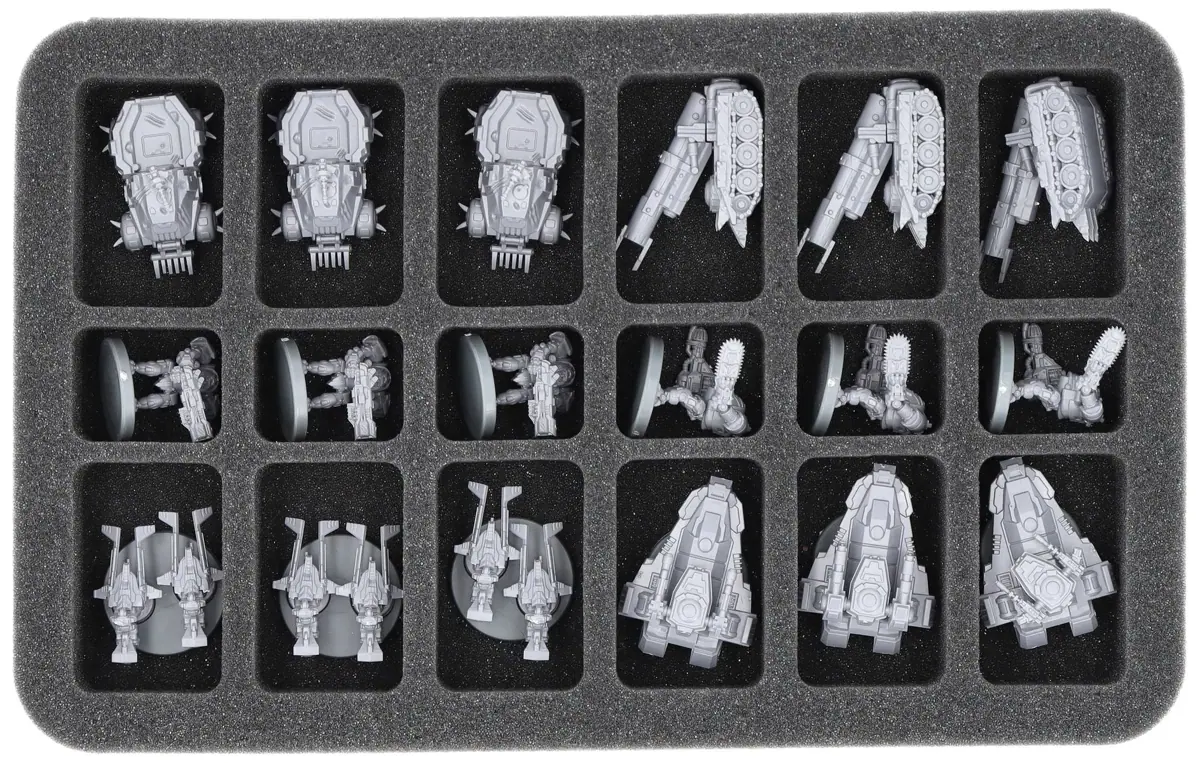 HS035A080 Feldherr Foam Insert for Epic Warpath - 18 Compartments