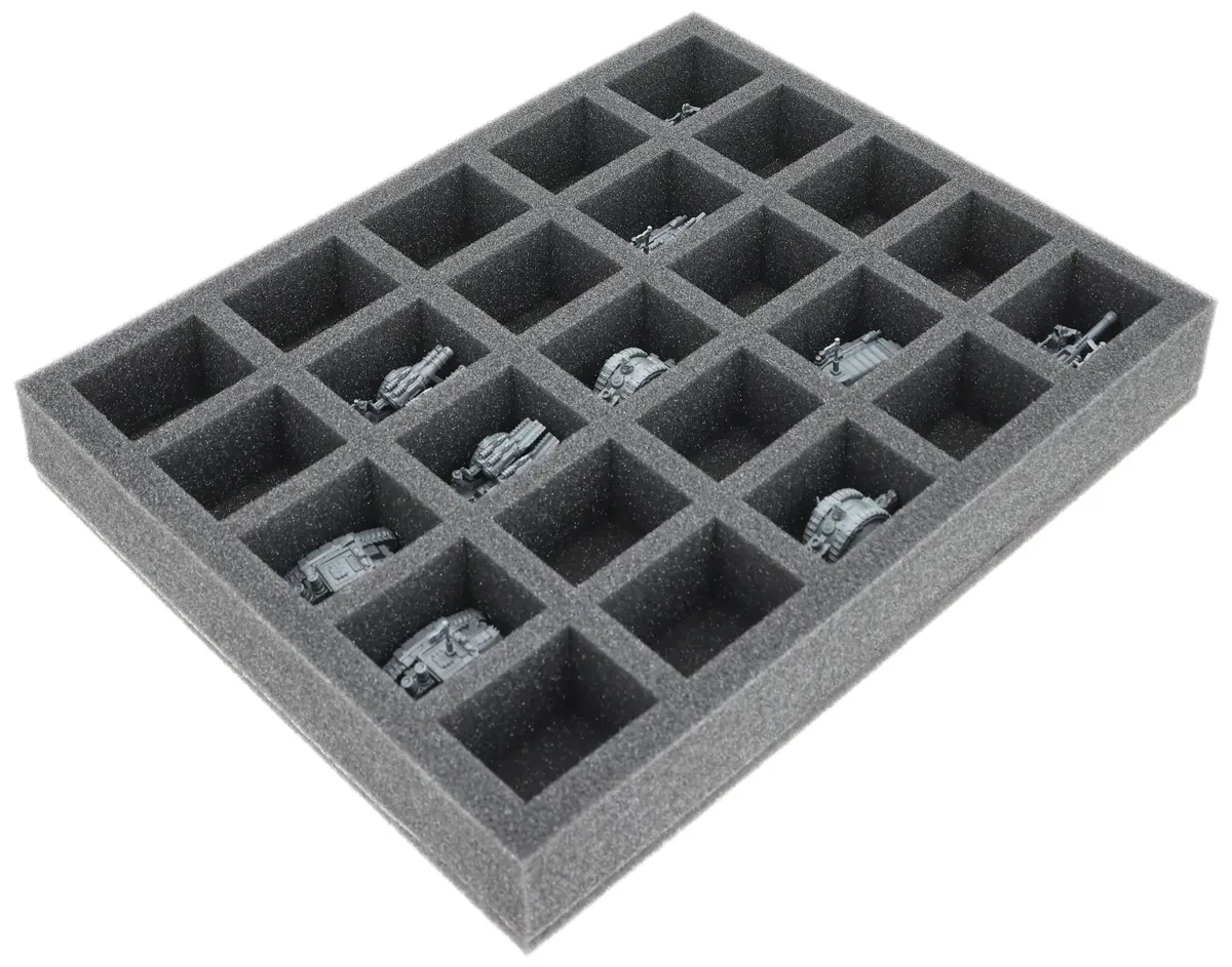 FS050A137 Feldherr foam tray for Armoured Clash - 25 Compartments