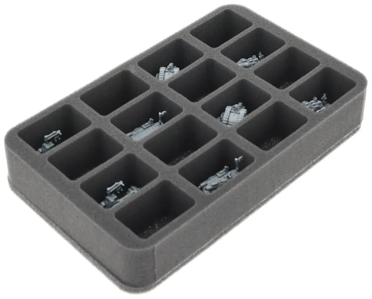 HS050A179 Feldherr foam tray for Armoured Clash - 16 Compartments