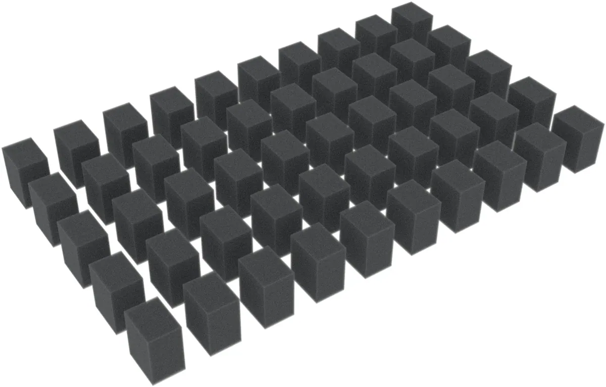 50 spacers / foam blocks - for Z Scale / N Scale - 25 mm x 20 mm x 15 mm HS025A002