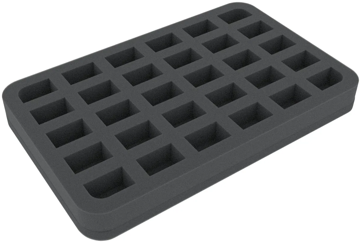 HS035A006 35 mm foam tray for miniatures in scale 1