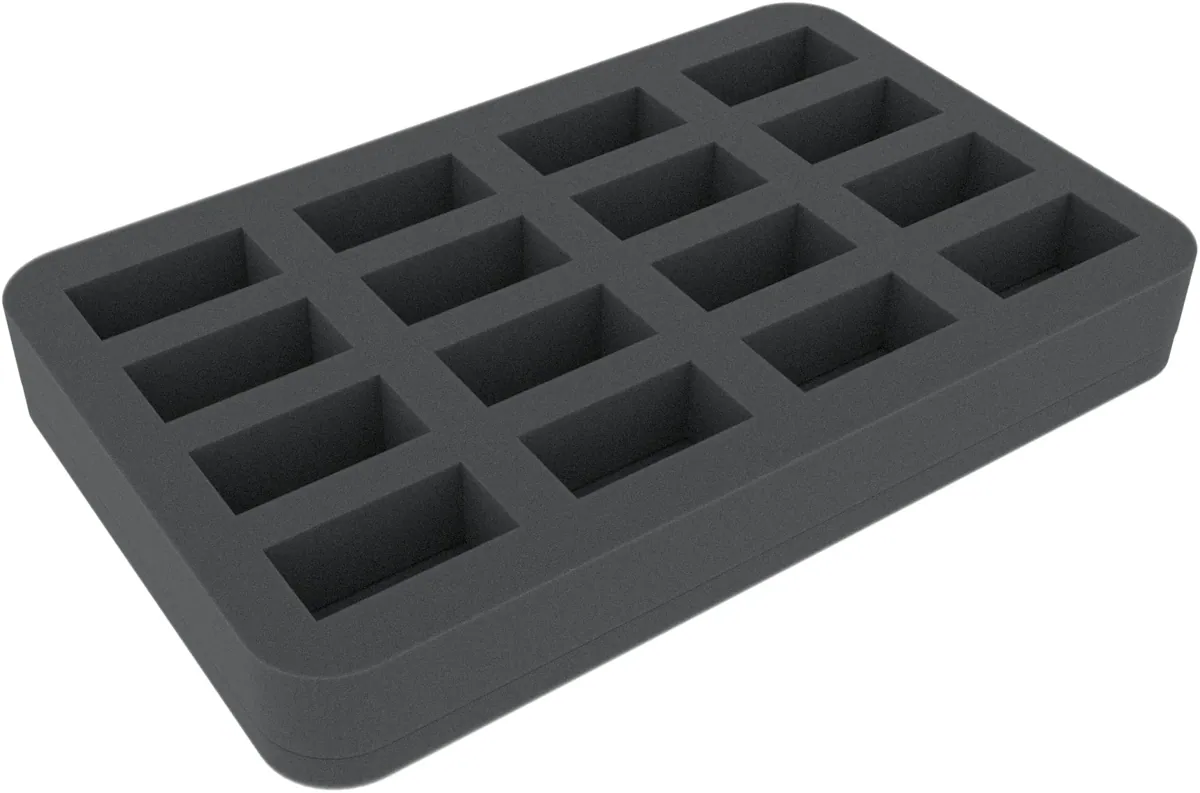 HS035A008 35 mm foam tray for miniatures in scale 1