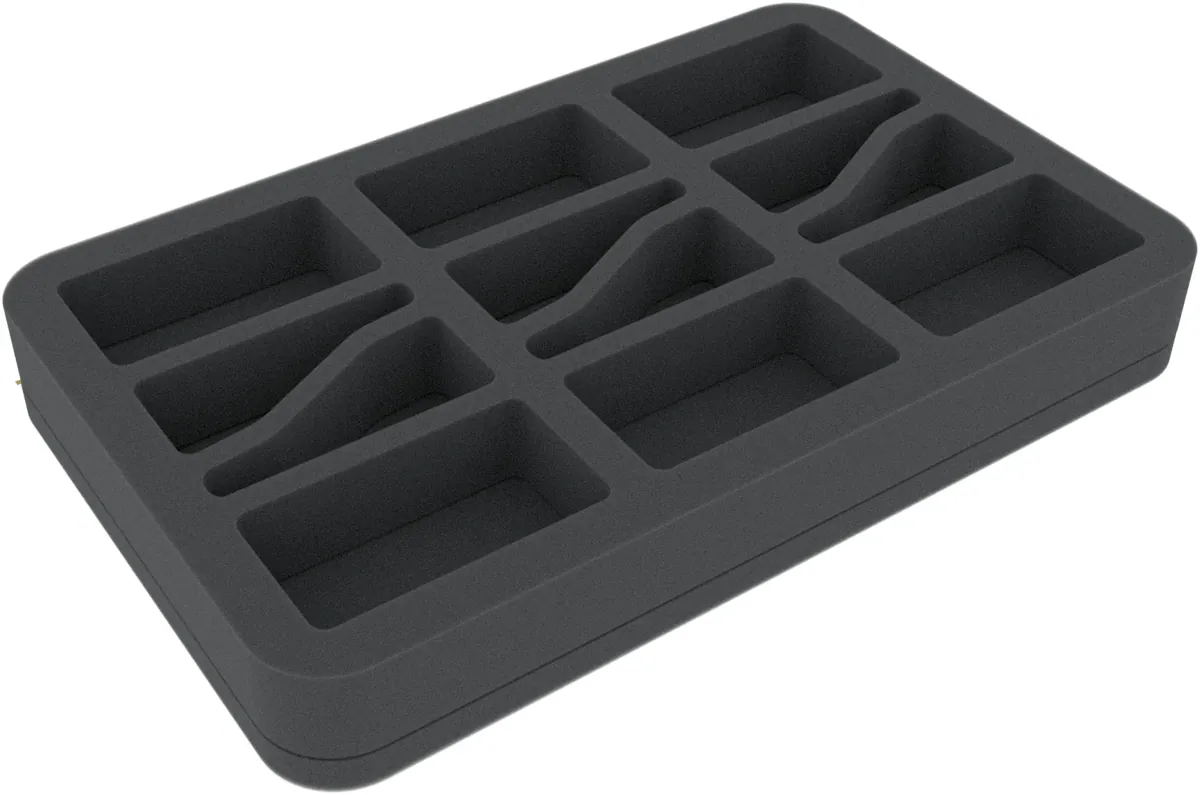 HS035A012 35 mm foam tray for miniatures in scale 1