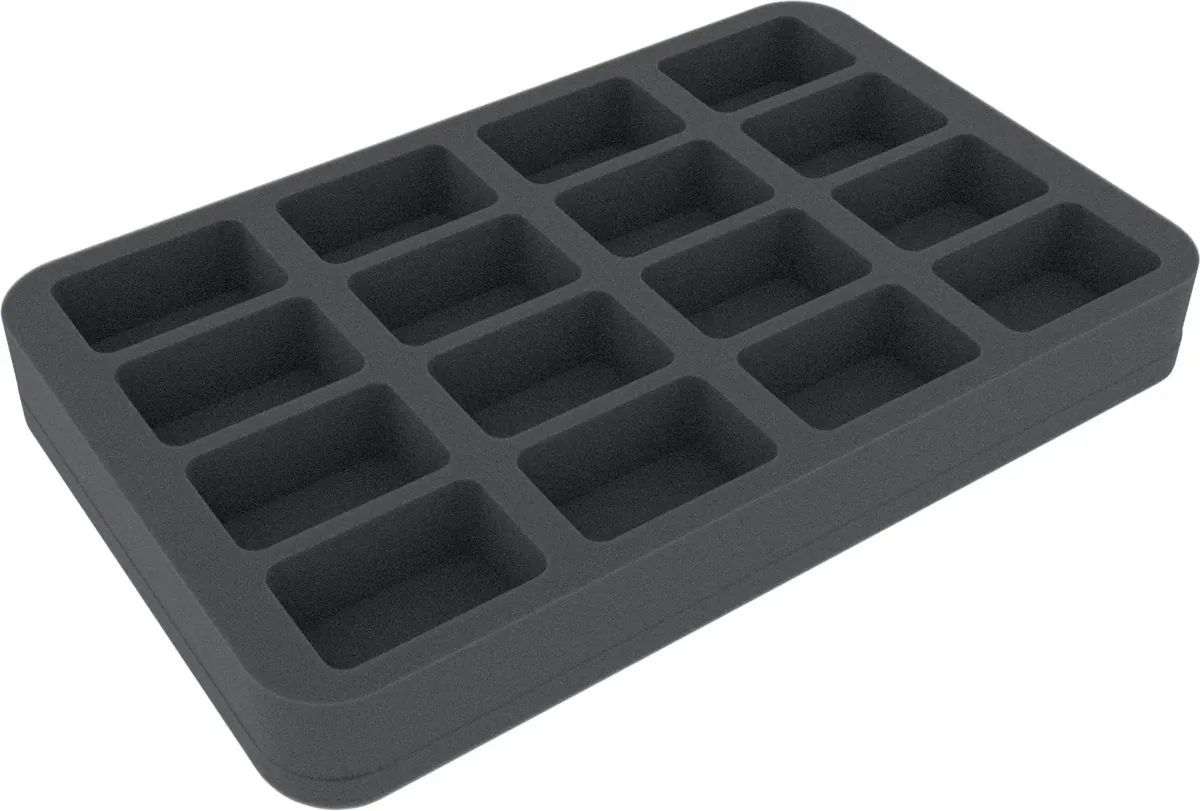 HS035A014 35 mm foam tray for miniatures in scale 1