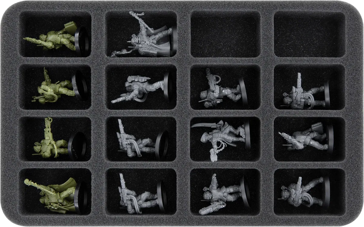 HS035A039 Feldherr foam tray for Astra Militarum - 16 compartments