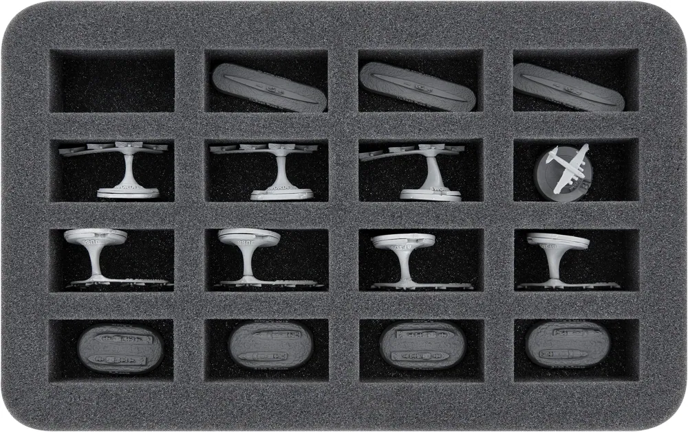 HS035A053 Feldherr foam tray for Victory at Sea - 16 miniatures