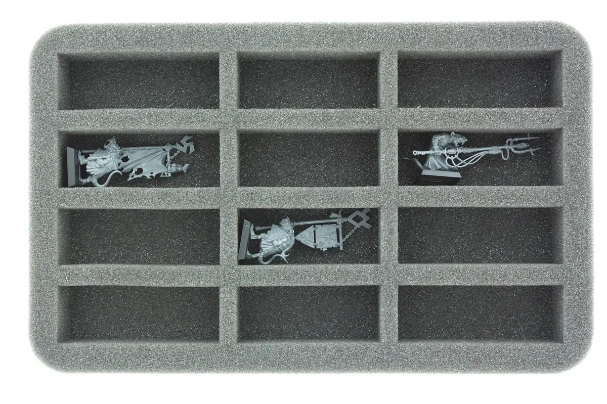 HS035A057 Feldherr foam tray for Warhammer Fantasy - 12 compartments