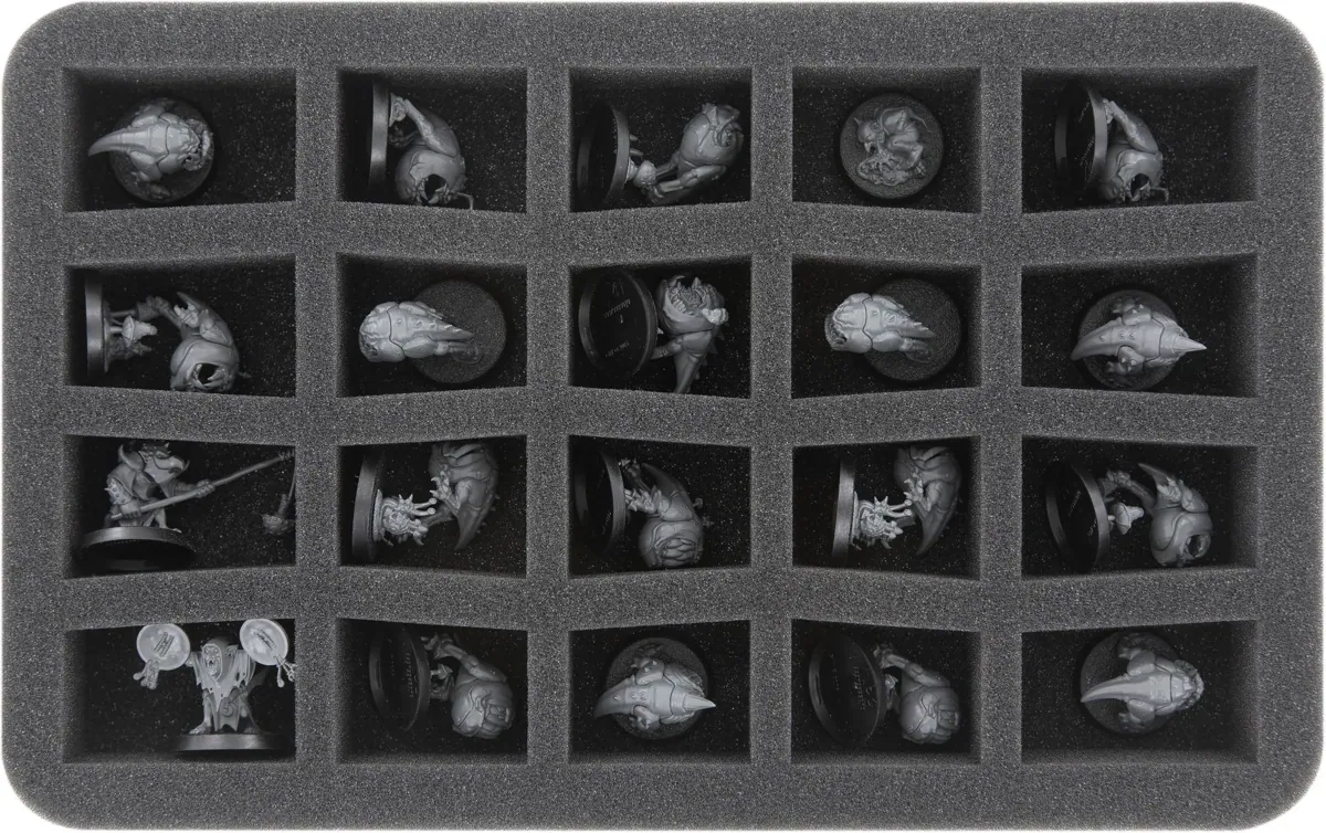 HS035A060 Feldherr foam tray for Warhammer Fantasy - 20 compartments