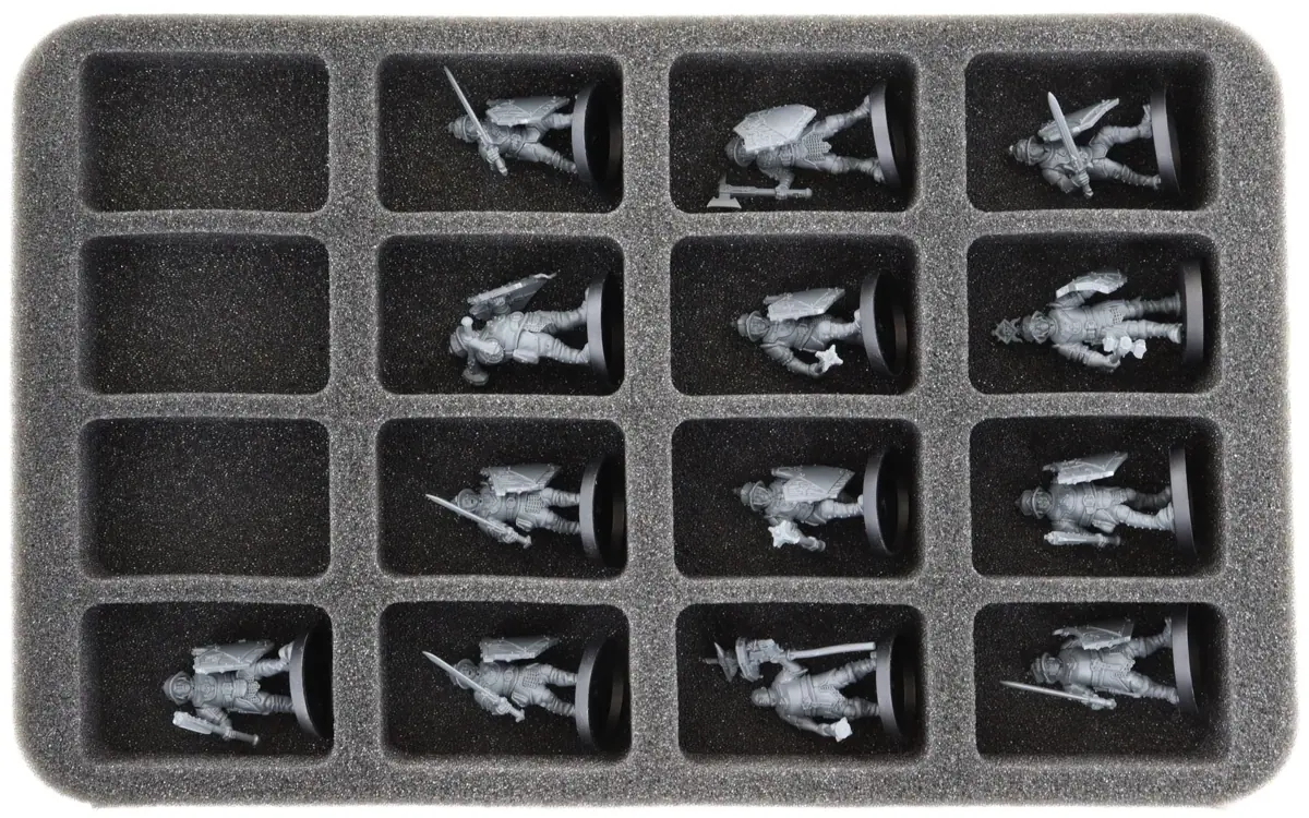 HS035A066 Feldherr foam tray for Cities of Sigmar - 16 compartments