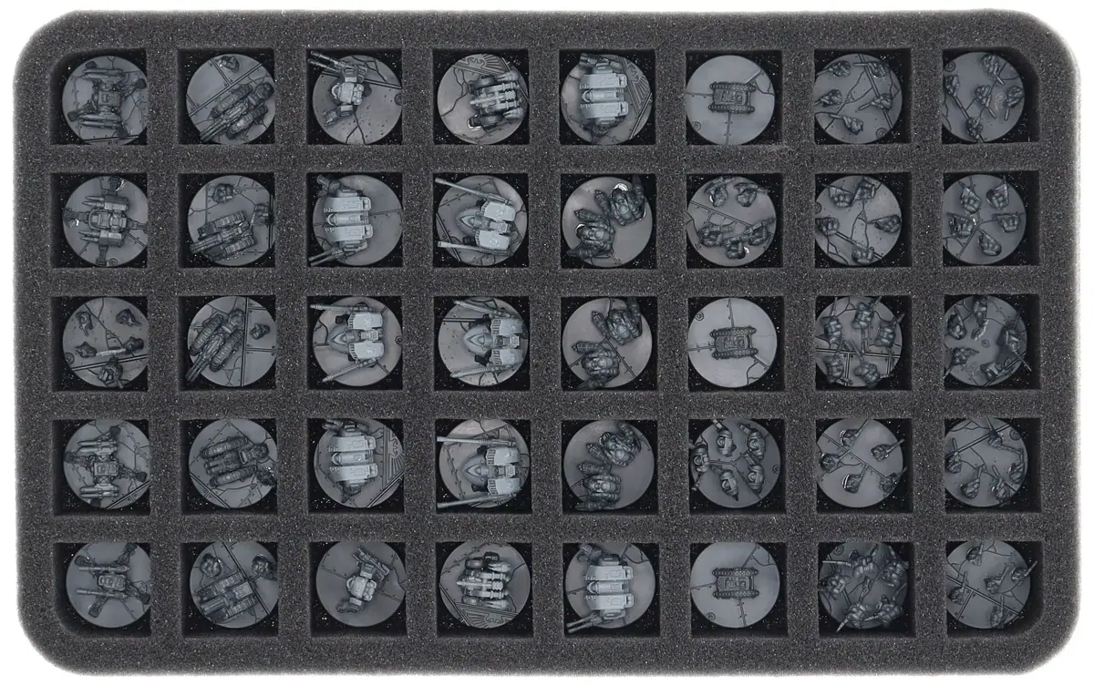 HS035A071 Feldherr foam tray for Legions Imperialis - 40 compartments