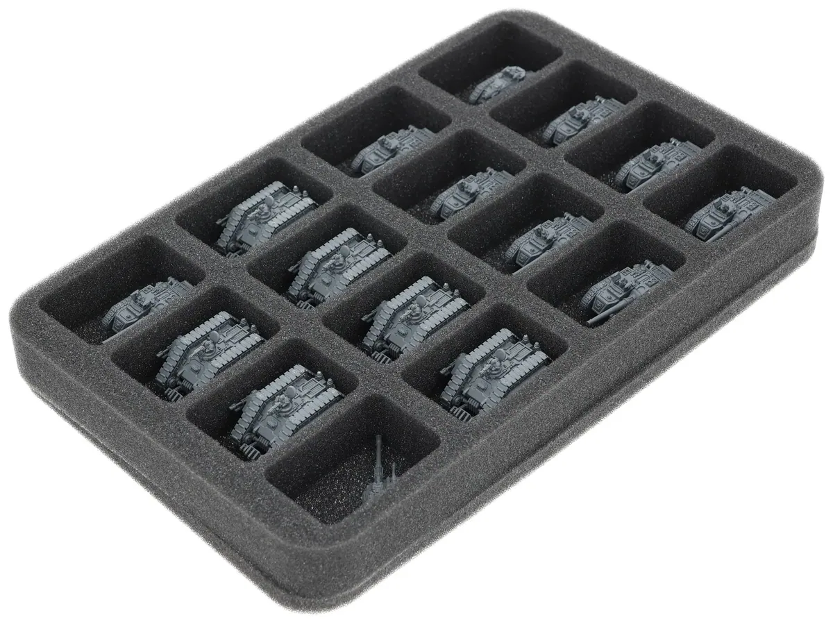 HS035A072 Feldherr foam tray for Legions Imperialis - 16 compartments