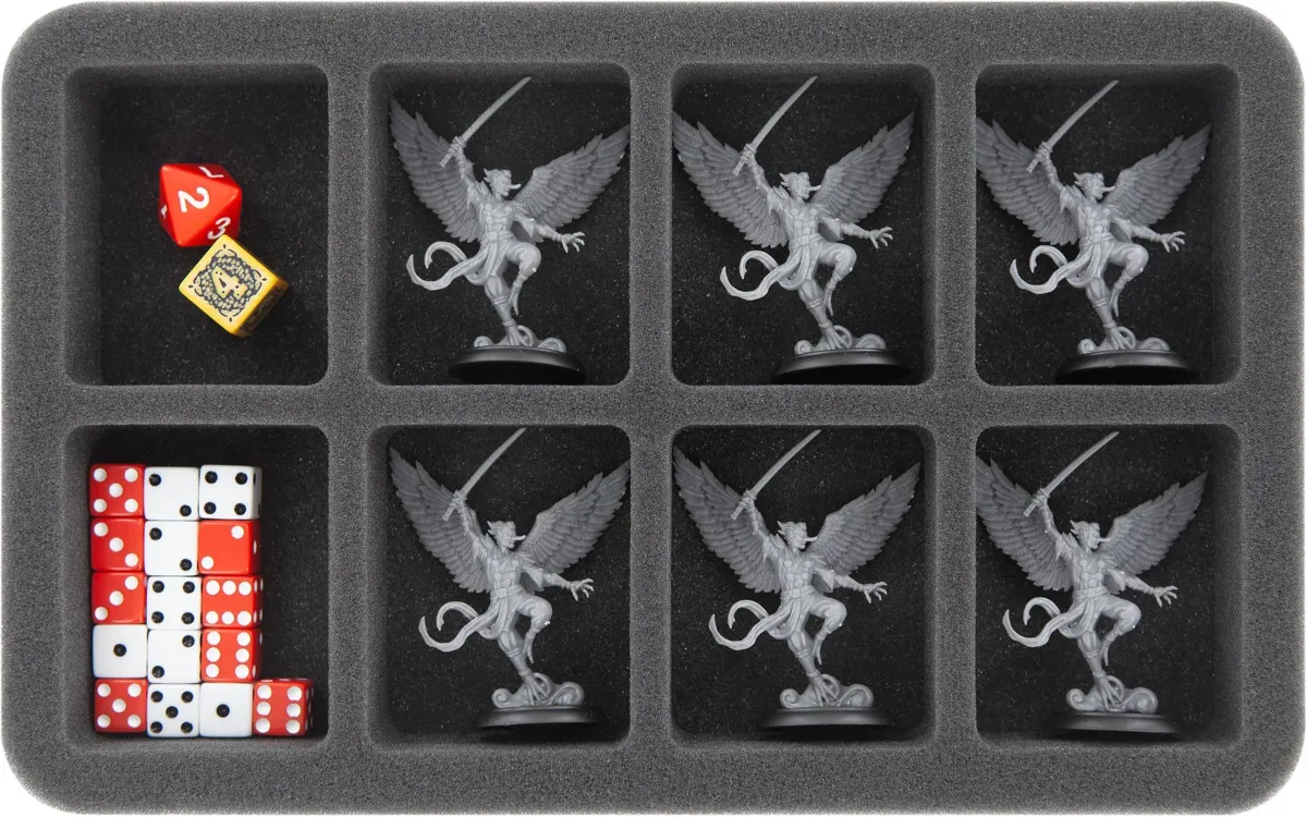 HS040A007 Feldherr foam tray for Shadows of Brimstone - 8 compartments