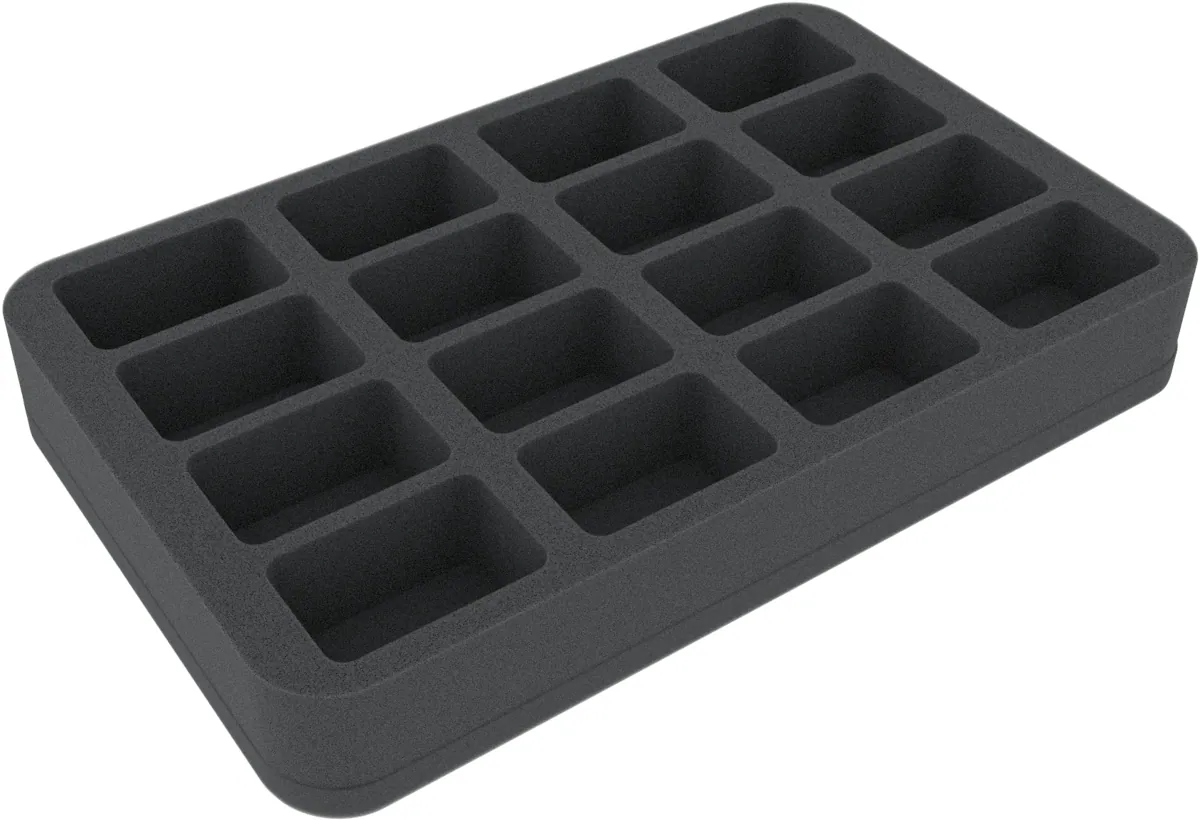 HS040A010 40 mm foam tray for miniatures in scale 1