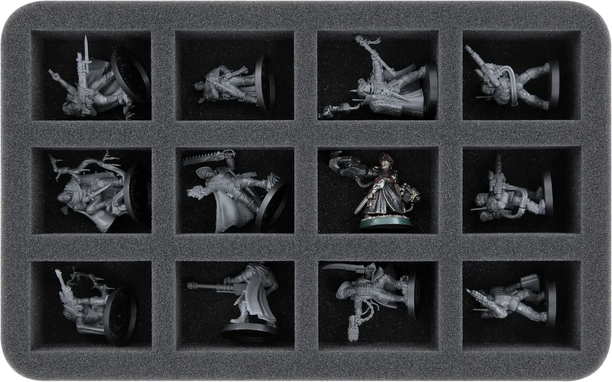 HS040A032 Feldherr foam tray for Astra Militarum - 12 compartments