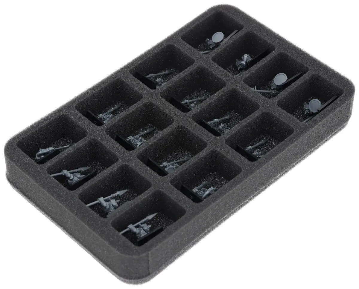 HS040A050 Feldherr foam tray for Tribes of Orcs and Goblins - 16 compartments