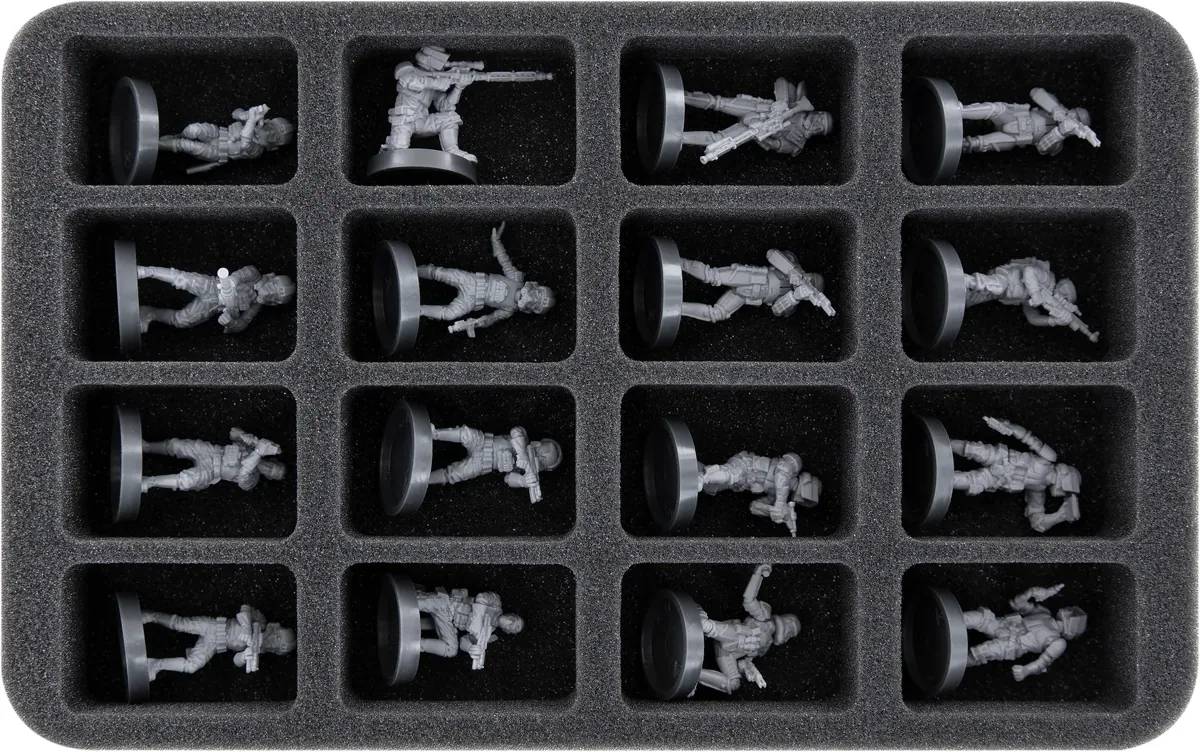 HS040LG02 Feldherr foam tray for Star Wars Legion - 16 compartments