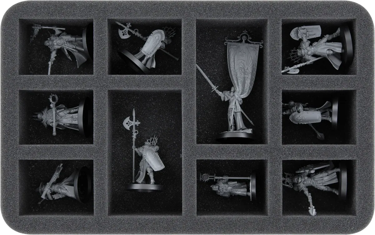 HS045A006 Feldherr foam tray for Adepta Sororitas - 10 compartments