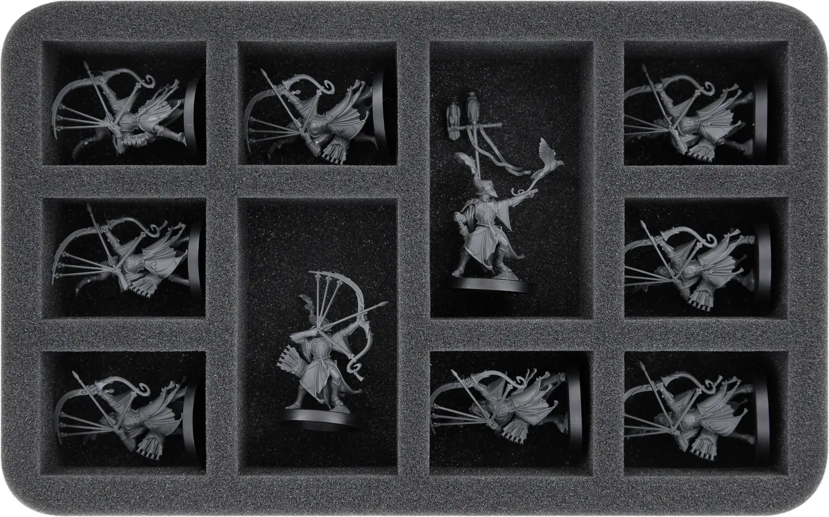 HS045A016 Feldherr foam tray for Lumineth Realm-lords - 10 compartments