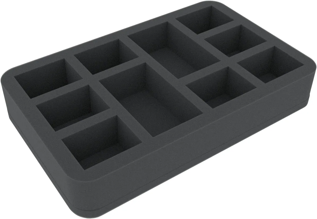 HS045A017 Feldherr foam tray for Soulblight Gravelords - 10 compartments