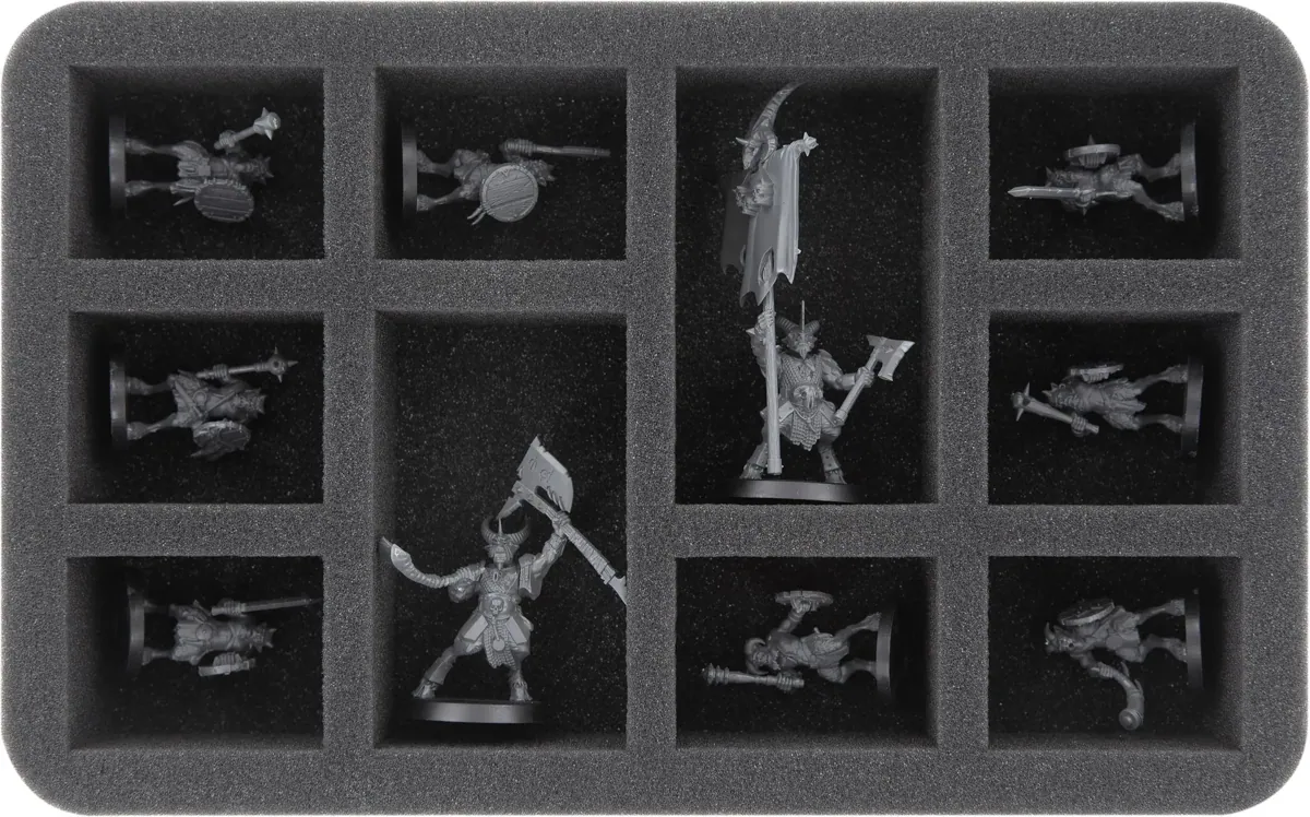 HS045A025 Feldherr foam tray for Daughters of Khaine - 10 compartments