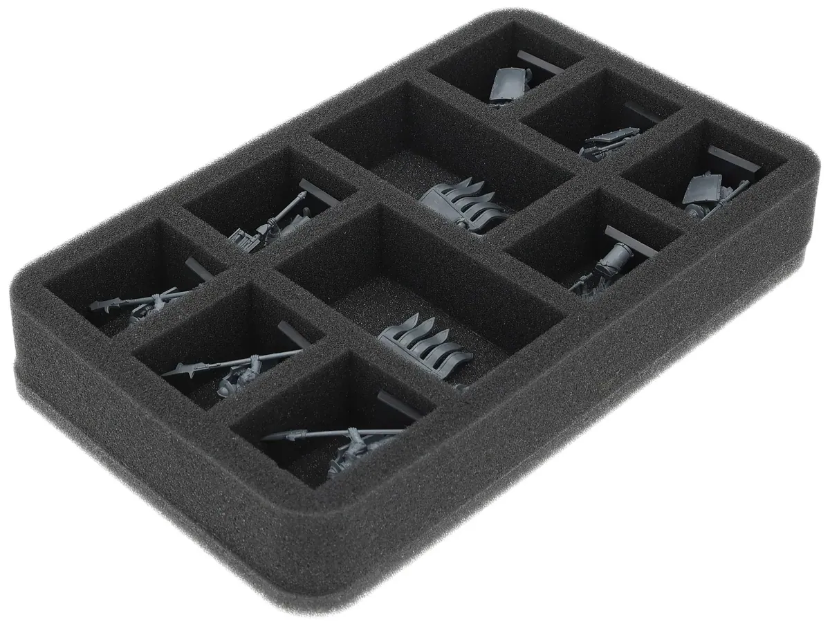 HS045A031 Feldherr foam tray for Kingdom of Bretonnia - 10 compartments
