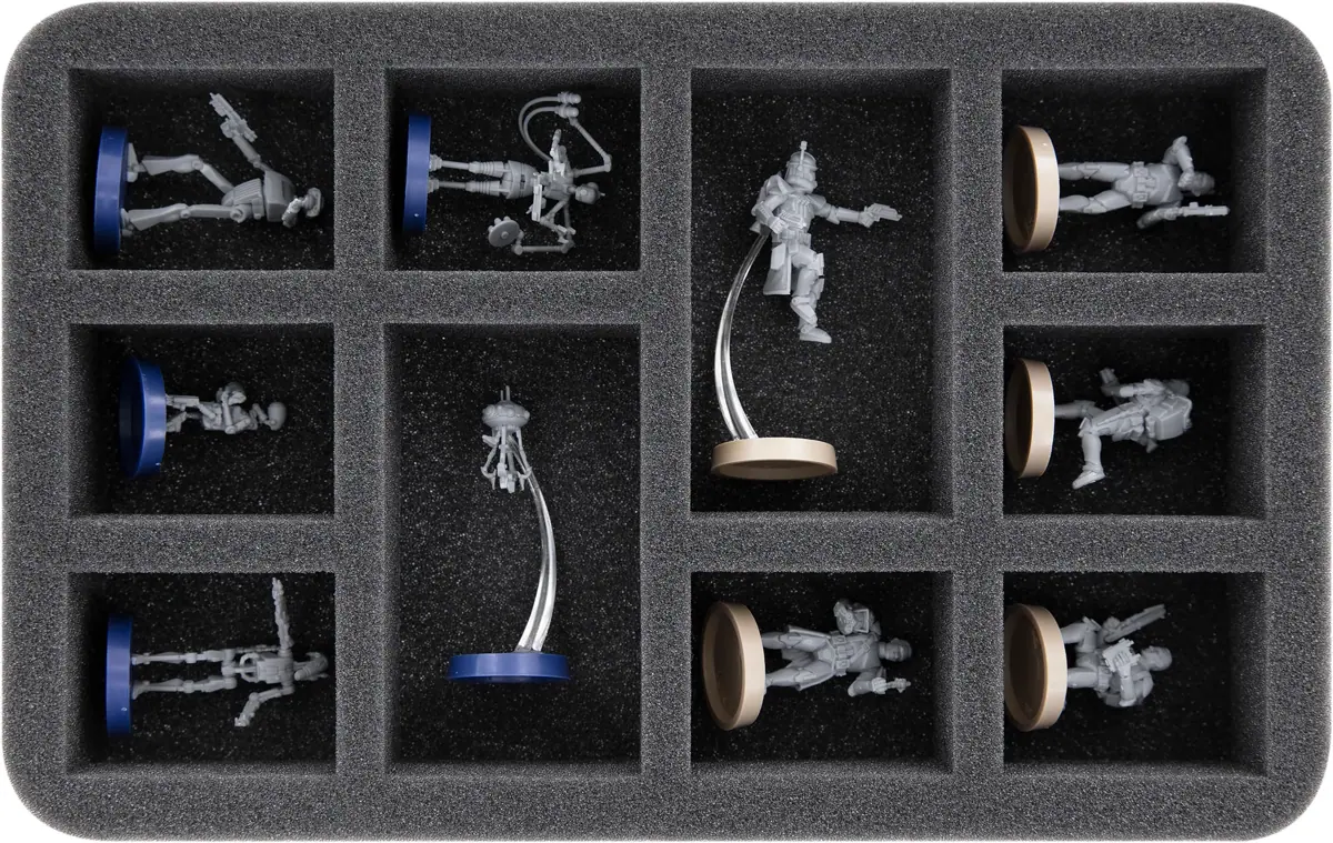 HS045LG04 foam tray for Star Wars Legion - 10 miniatures