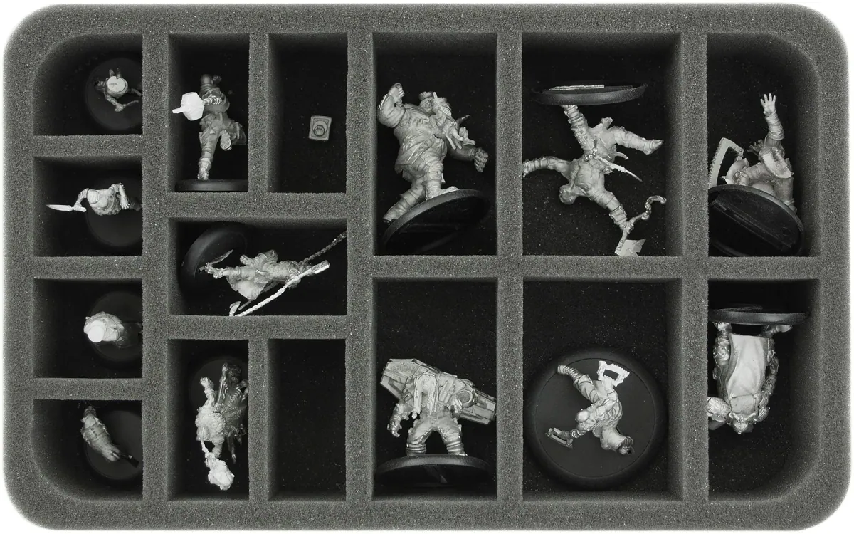 HS050A001 foam tray for Guild Ball - 15 compartments