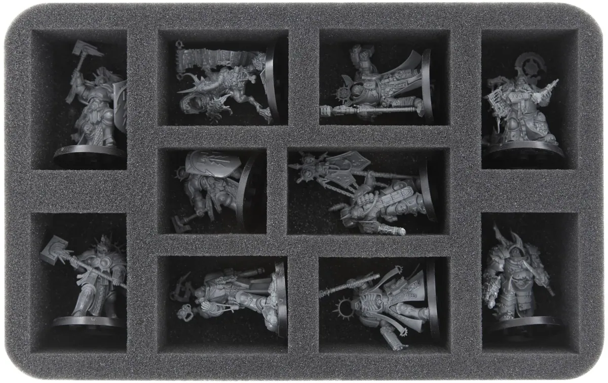 HS050A015 Feldherr foam tray for Warcry – 10 miniatures