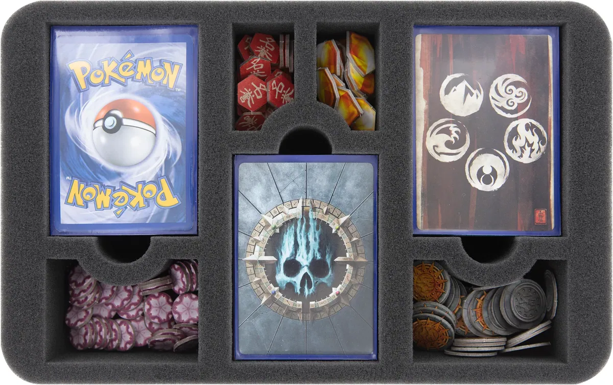 HS050A017 Feldherr foam tray for Keyforge - cards + tokens
