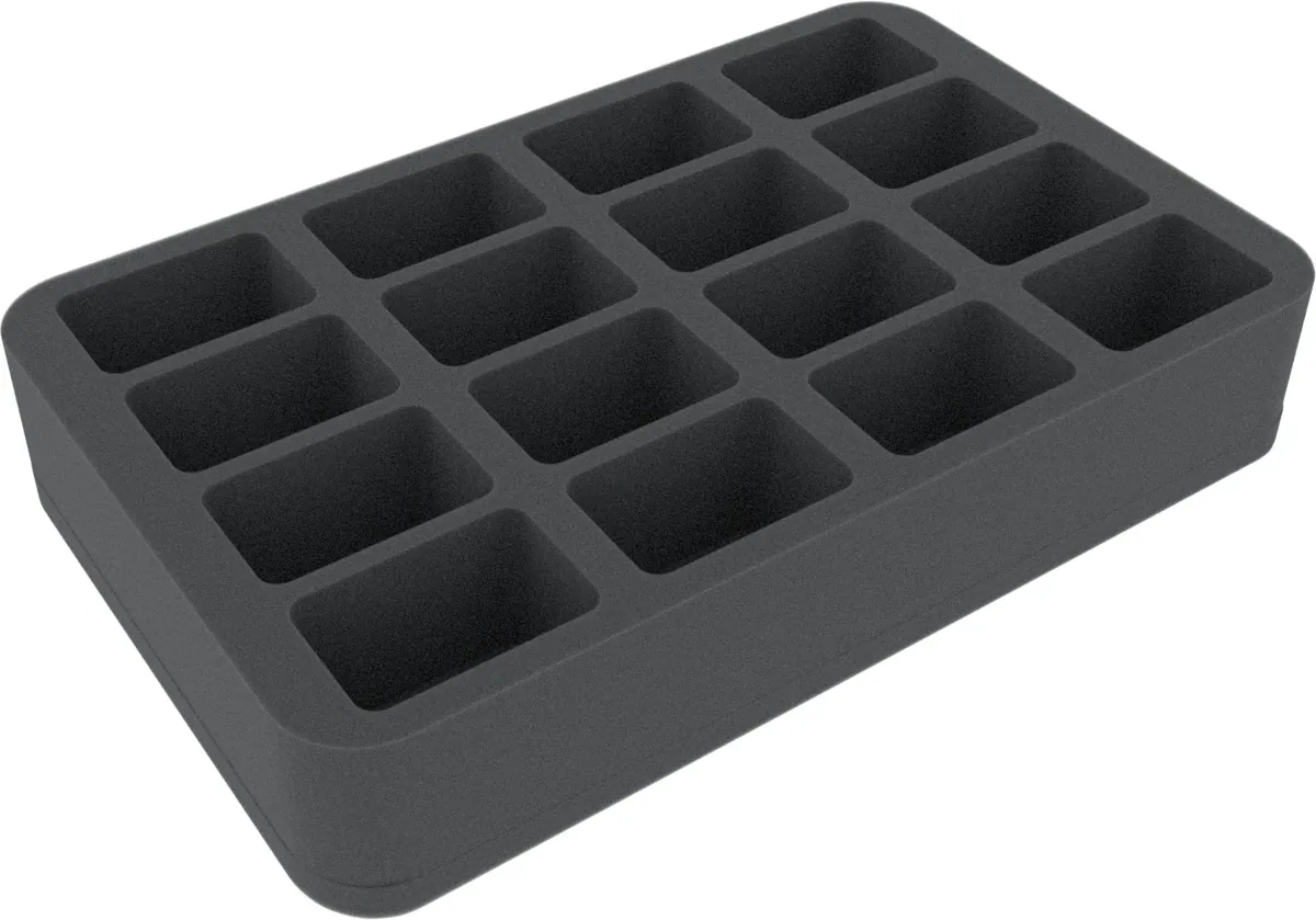 HS050A031 Feldherr foam tray for Wild West Exodus - 16 miniatures