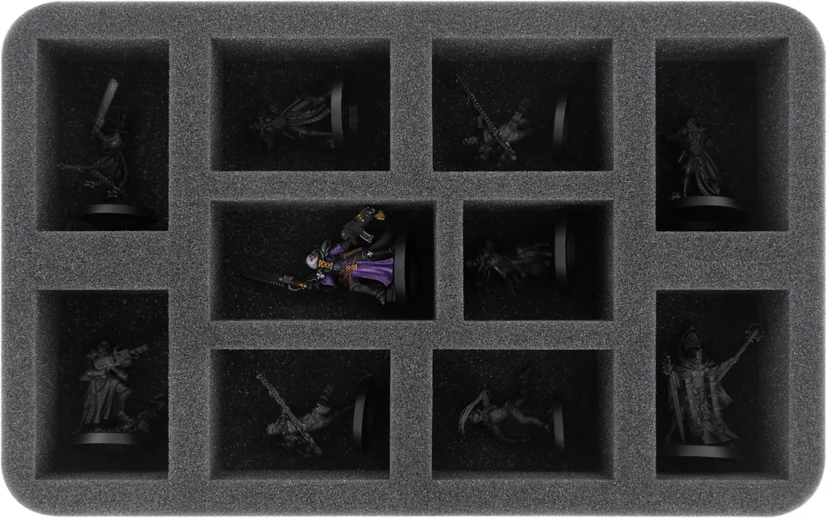 HS050A032 Feldherr foam tray for Adepta Sororitas - 10 compartments
