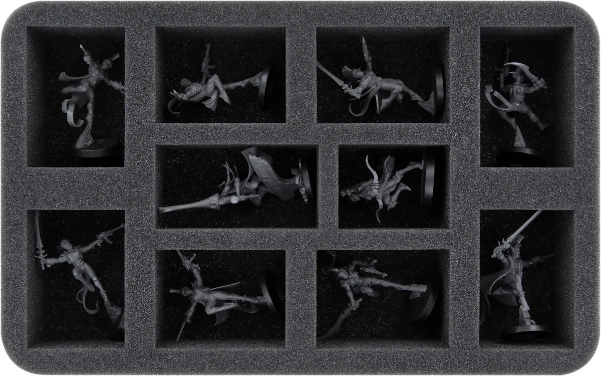 HS050A039 Feldherr foam tray for Harlequins - 10 compartments
