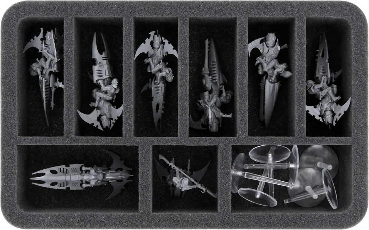HS050A046 Feldherr foam tray for Craftworlds - 9 compartments
