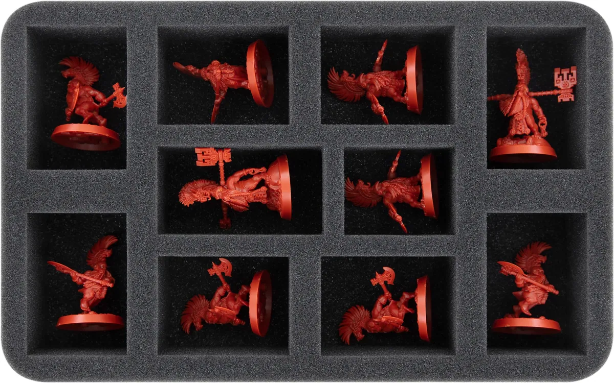 HS050A053 Feldherr foam tray for Fyreslayers - 10 compartments